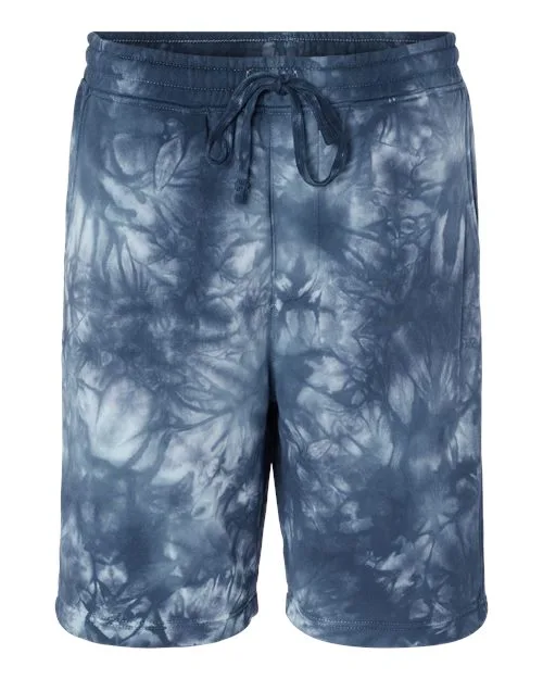 Independent Trading Co. Men's Tie-Dyed Fleece Shorts - Image 4