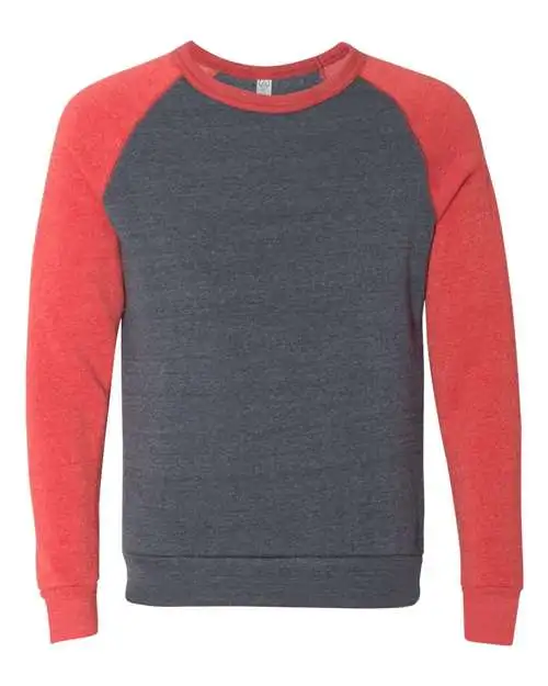 Alternative Men's Champ Colorblock Eco-Fleece Sweatshirt - Image 7
