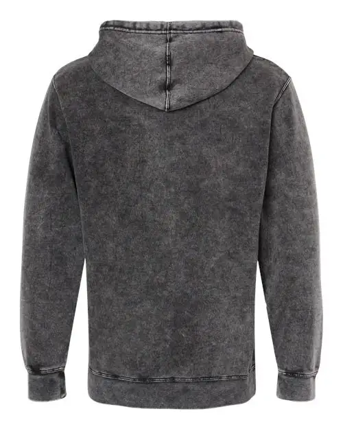 Independent Trading Co. Men's Midweight Mineral Wash Hooded Sweatshirt - Image 3