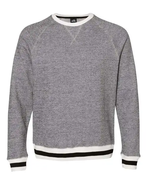 J. America Peppered Fleece Crewneck Sweatshirt - Image 8