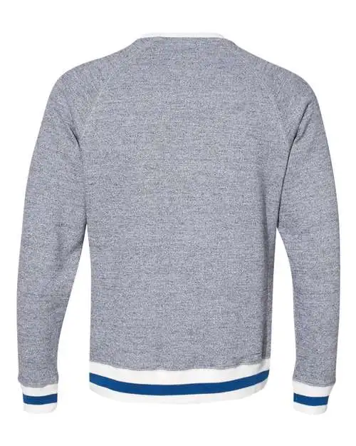 J. America Peppered Fleece Crewneck Sweatshirt - Image 3