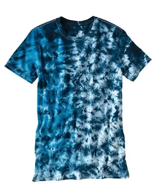 Dyenomite Men's LaMer Over-Dyed Crinkle Tie Dye T-Shirt - Image 11