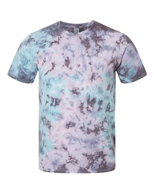 Dyenomite Men's LaMer Over-Dyed Crinkle Tie Dye T-Shirt - Image 3