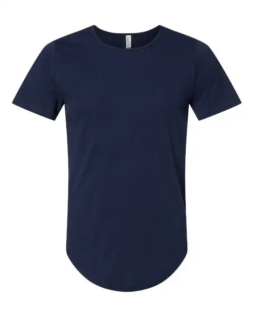 BELLA + CANVAS Men's Jersey Curved Hem Tee - Image 6