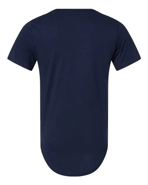 BELLA + CANVAS Men's Jersey Curved Hem Tee - Image 7