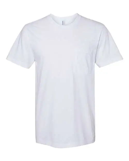 American Apparel Men's Fine Jersey Pocket Tee - Image 4