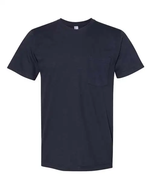 American Apparel Men's Fine Jersey Pocket Tee - Image 2