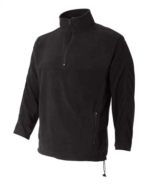 Sierra Pacific Unisex Microfleece Quarter-Zip Pullover - Image 3