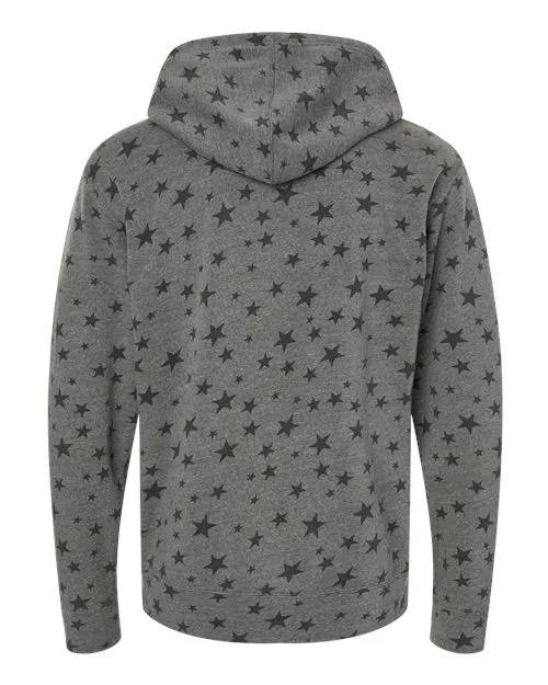 J. America Men's Triblend Fleece Hooded Sweatshirt - Image 3