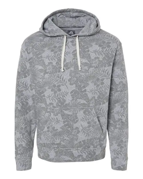 J. America Men's Triblend Fleece Hooded Sweatshirt - Image 6