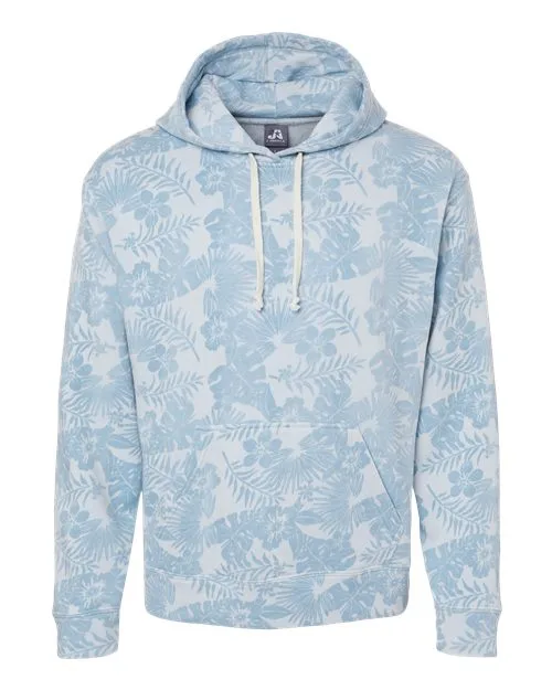 J. America Men's Triblend Fleece Hooded Sweatshirt - Image 4