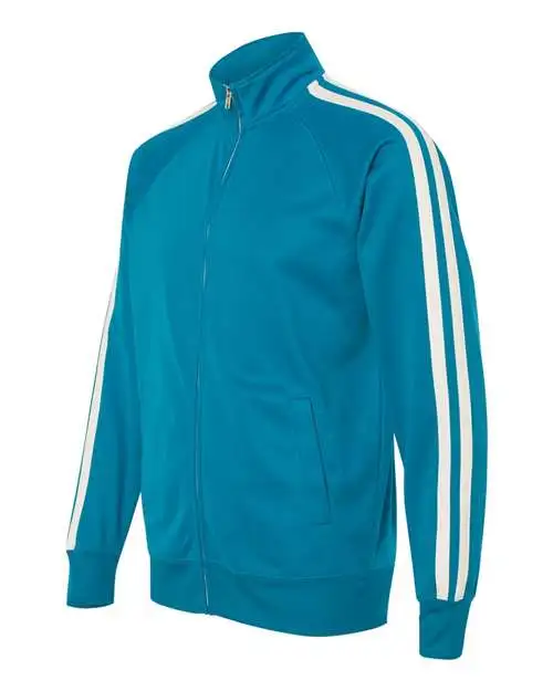 Independent Trading Co. Men's Lightweight Poly-Tech Full-Zip Track Jacket - Image 3