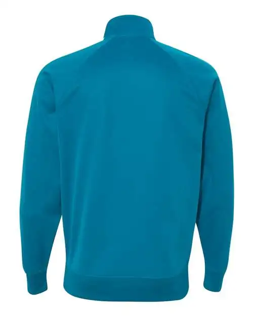 Independent Trading Co. Men's Lightweight Poly-Tech Full-Zip Track Jacket - Image 4