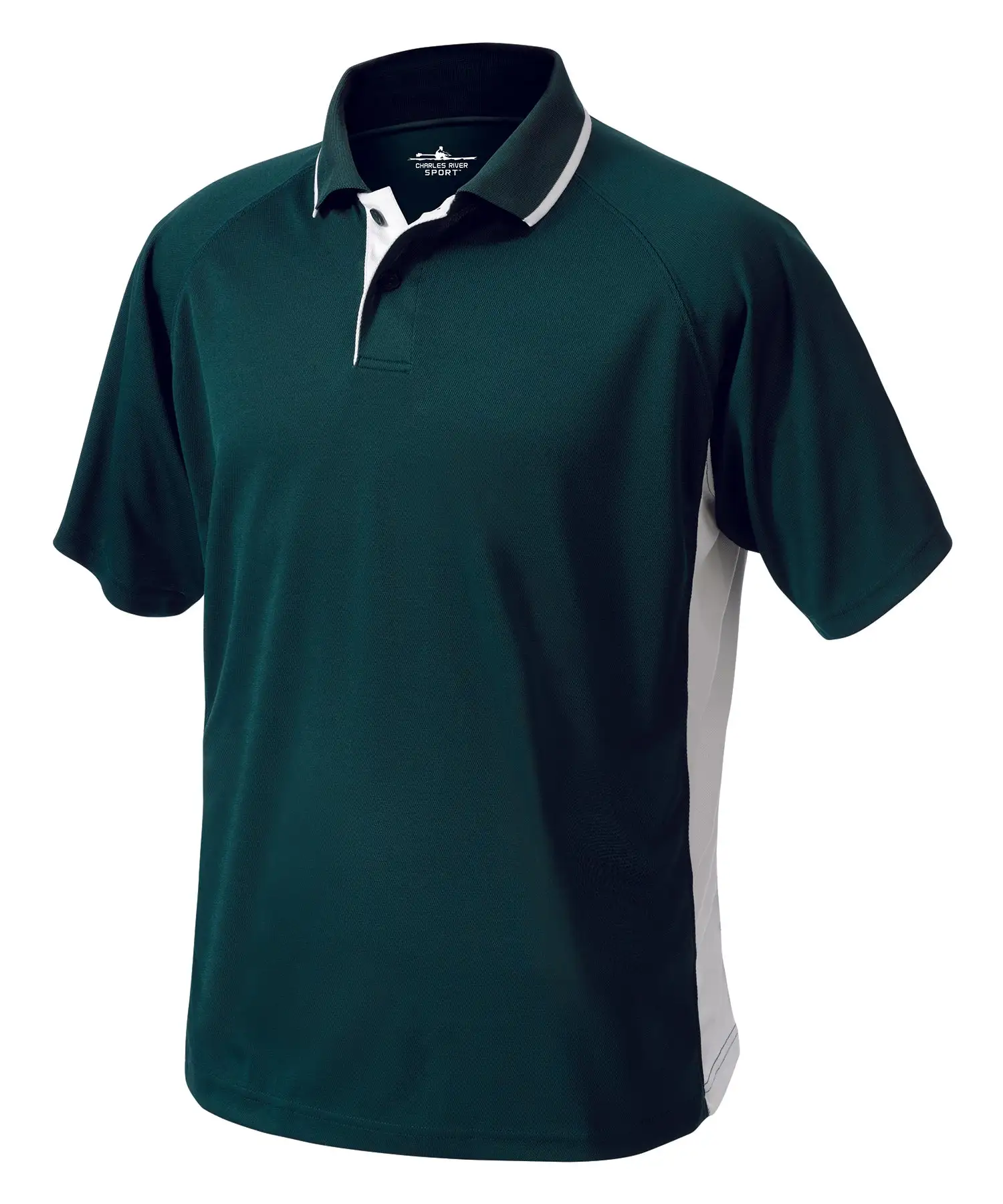 Charles River M's Color Blocked Wicking Polo - Image 11