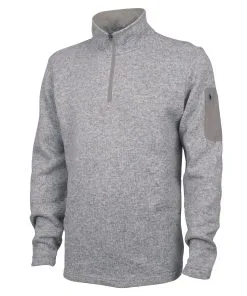 Charles River M's Heathered Fleece Pullover