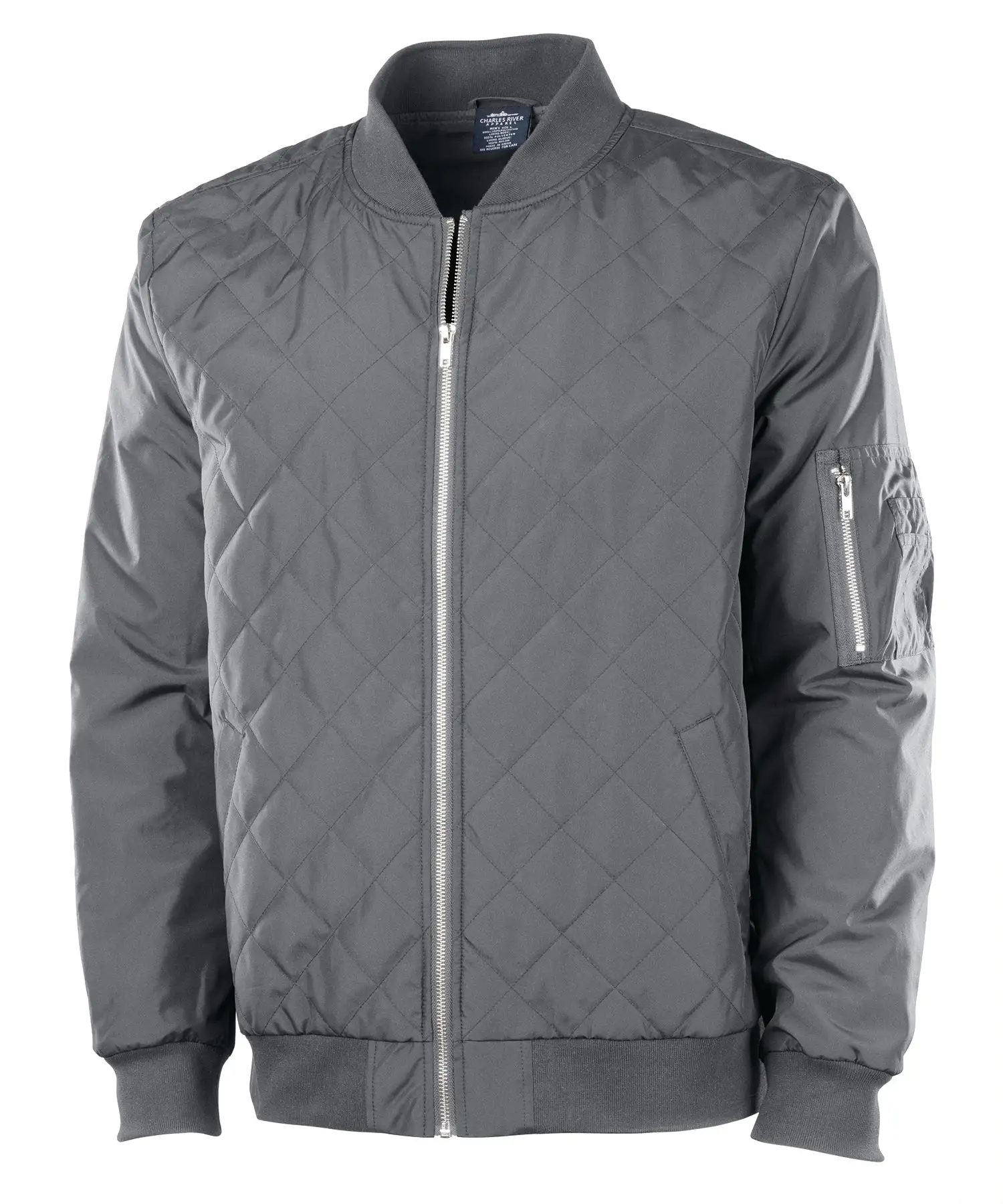 Charles River M's Quilted Boston Flight Jacket