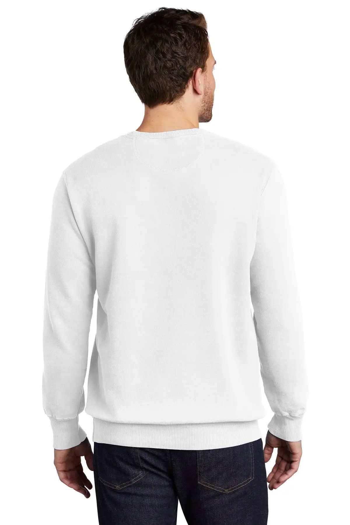 Port & Company - Men's Beach Wash Garment-Dyed Sweatshirt - Image 3