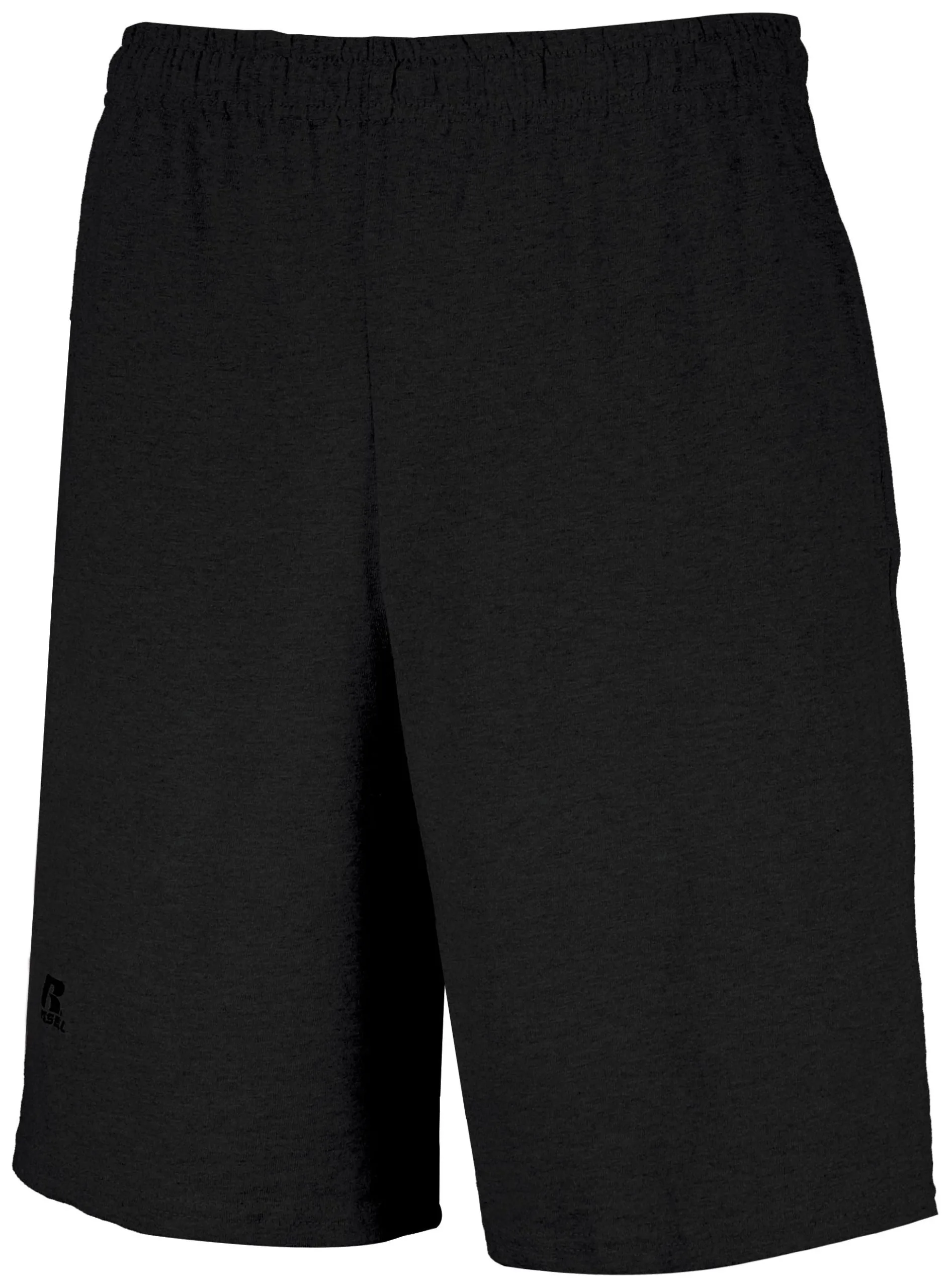 Russell Athletic Men's Essential Jersey Cotton 8" Shorts With Pockets - Image 2