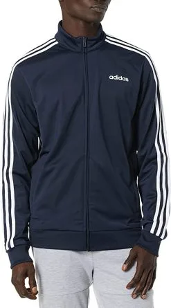 Adidas Men Essentials 3-Stripes Tricot Track Top