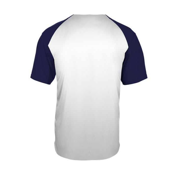 Badger Men's Tri-Blend Full Button Tee - Image 11