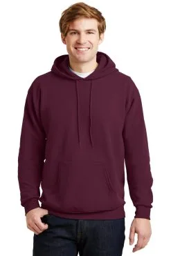 Hanes Men's EcoSmart - Pullover Hooded Sweatshirt.