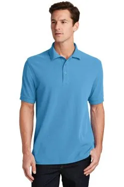 Port & Company Men's Combed Ring Spun Pique Polo