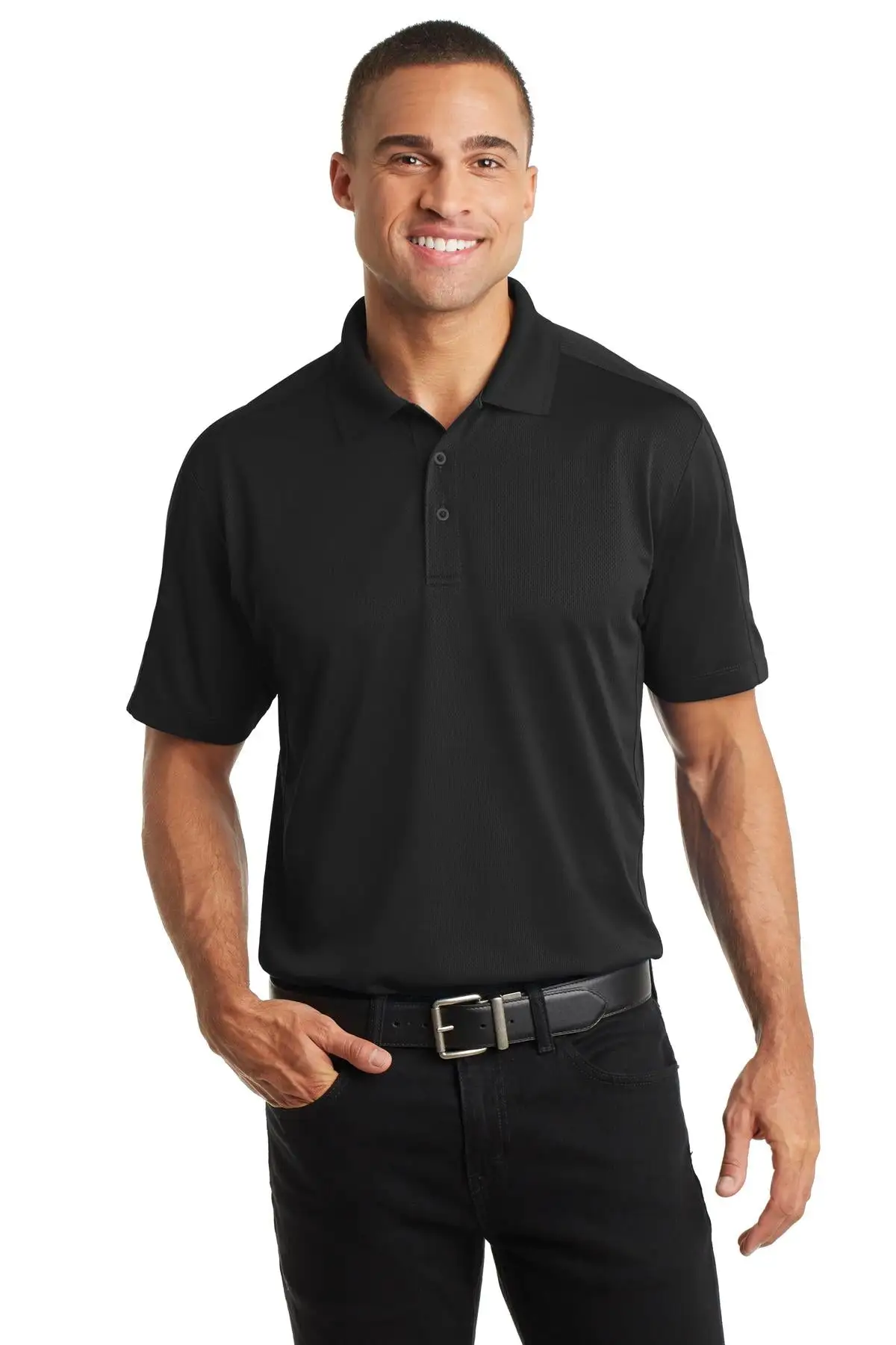 Port Authority Men's Diamond Jacquard Polo. K569