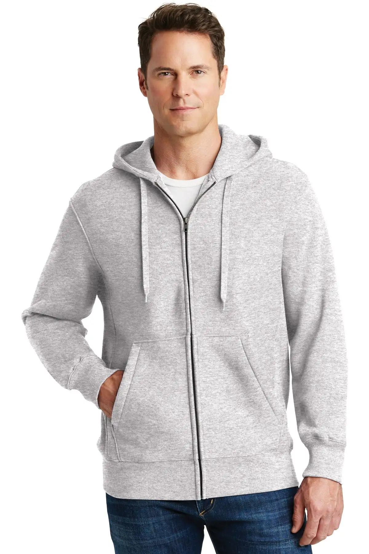 Sport-Tek Men's Super Heavyweight Full-Zip Hooded Sweatshirt