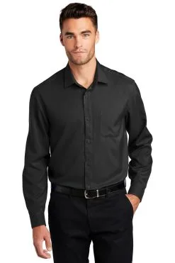Port Authority Men's Long Sleeve Performance Staff Shirt W401