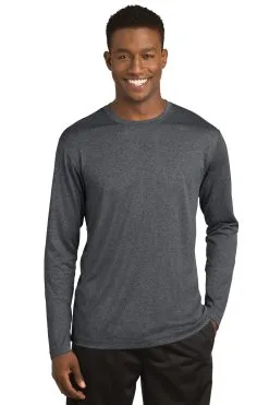 Sport-Tek Men's Long Sleeve Heather Contender Tee