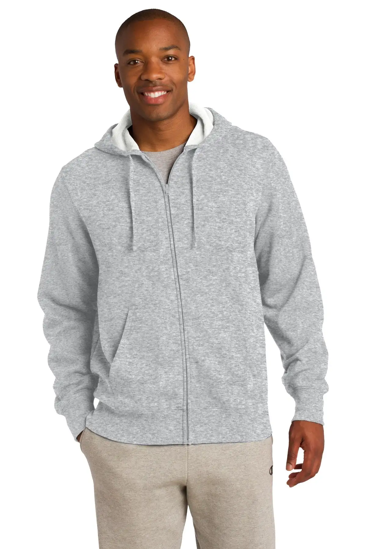 Sport-Tek Men's Full-Zip Hooded Sweatshirt