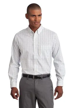 Port Authority Men's Tattersall Easy Care Shirt. S642