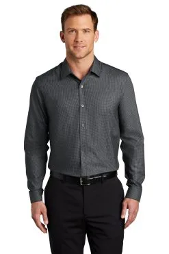 Port Authority Men's Pincheck Easy Care Shirt W645