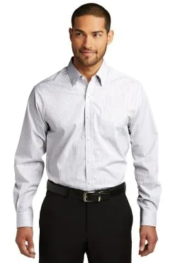 Port Authority Men's Micro Tattersall Easy Care Shirt. W643