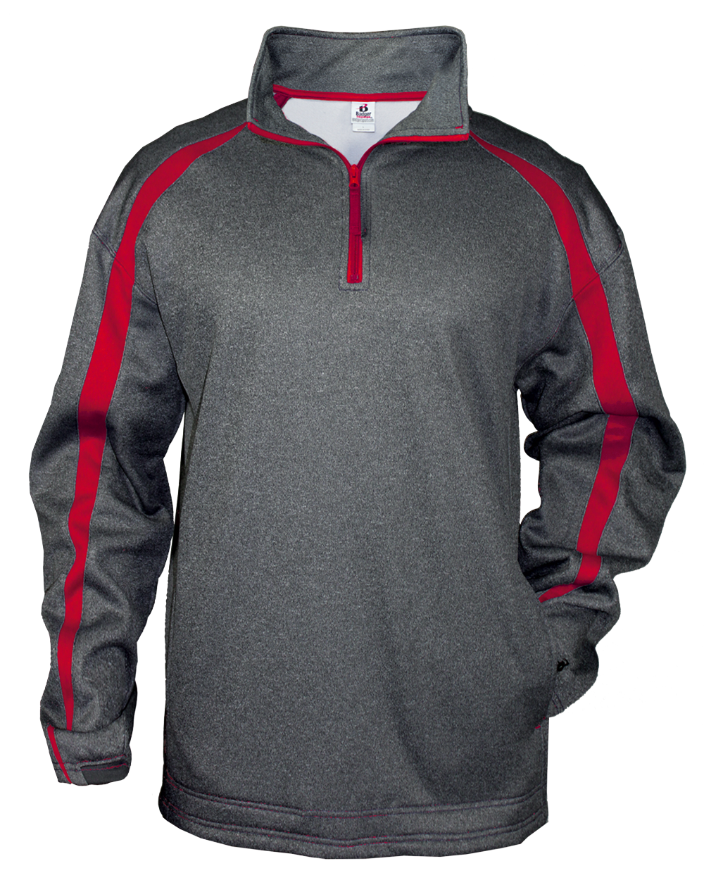 Badger Men's Sport Athletic Fleece Hooded Sweatshirt