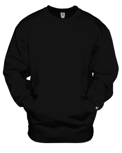 Badger Men's Pocket Crew Sweatshirt