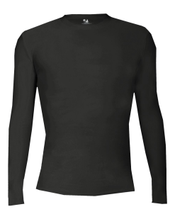 Badger Men's 4605 Pro-Compression Long-Sleeve Crew Shirt
