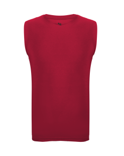 Badger Men's Pro-Compression Sleeveless Crew Shirt