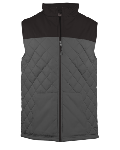 Badger Men's Colorblock Quilted Vest