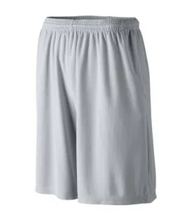 Augusta Men's Longer Length Wicking Shorts With Pockets