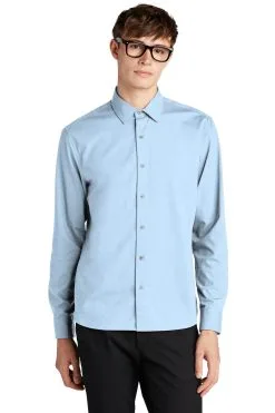 MERCER+METTLE Men's Long Sleeve Stretch Woven Shirt MM2000