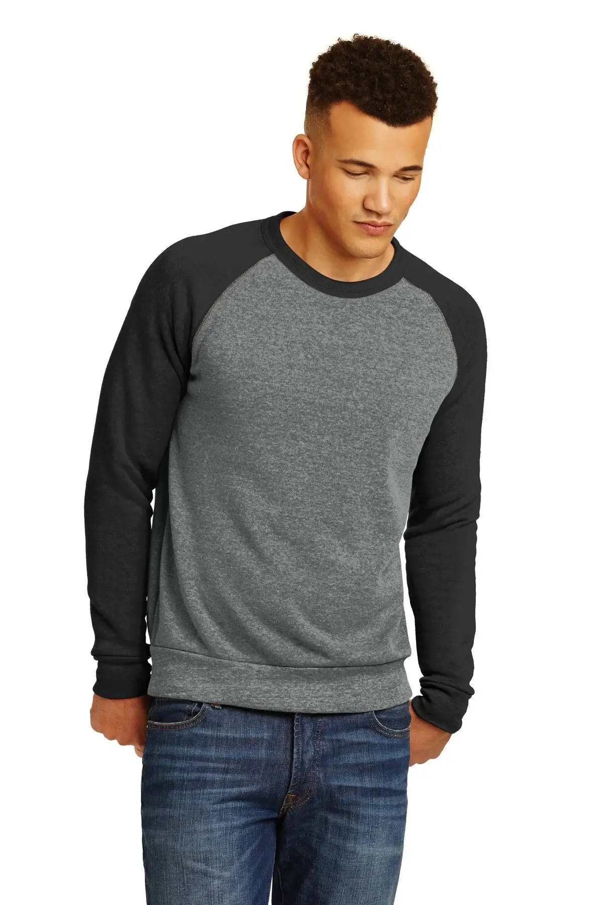 Alternative Men's Champ Colorblock Eco-Fleece Sweatshirt