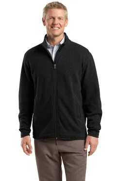 Red House Men's Sweater Fleece Full-Zip Jacket