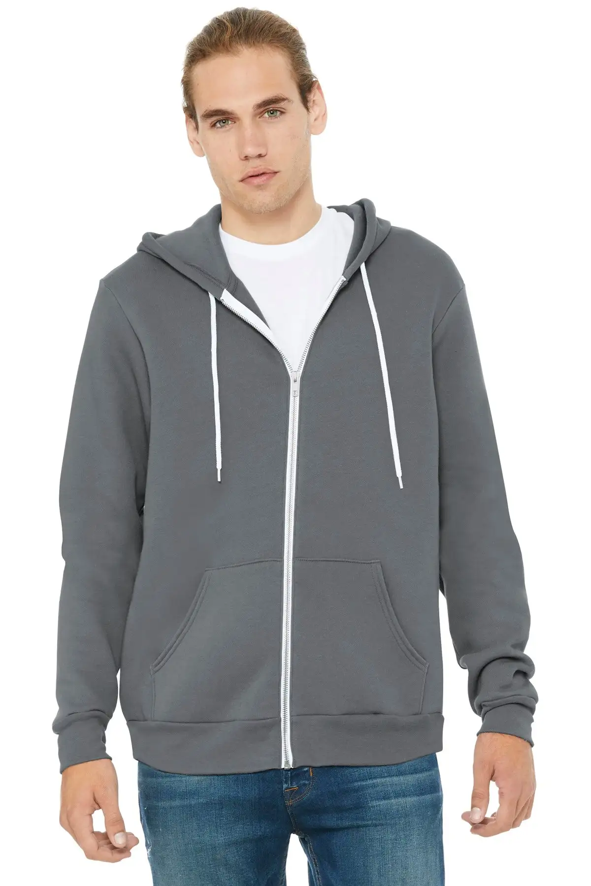 Bella + Canvas BELLA+CANVAS Men's Sponge Fleece Full-Zip Hoodie. BC3739 2 Of 3 - Image 20