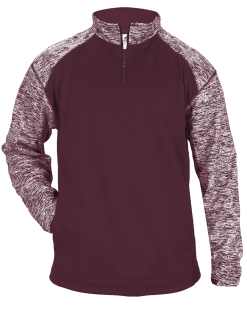 Badger Sport Men's Blend Sport Fleece 1/4 Zip Pullover
