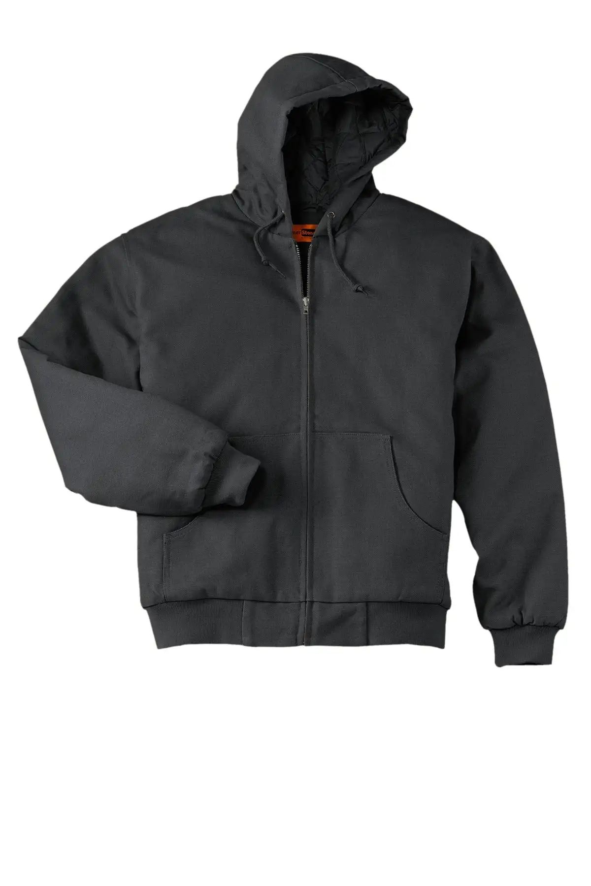 CornerStone Men's Duck Cloth Hooded Work Jacket. J763H - Image 14