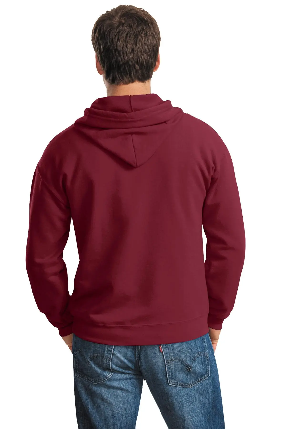 Gildan Men's Heavy BlendFull-Zip Hooded Sweatshirt 18600 2 Of 2 - Image 13