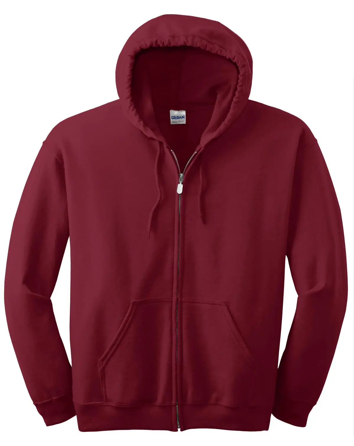 Gildan Men's Heavy BlendFull-Zip Hooded Sweatshirt 18600 2 Of 2 - Image 14