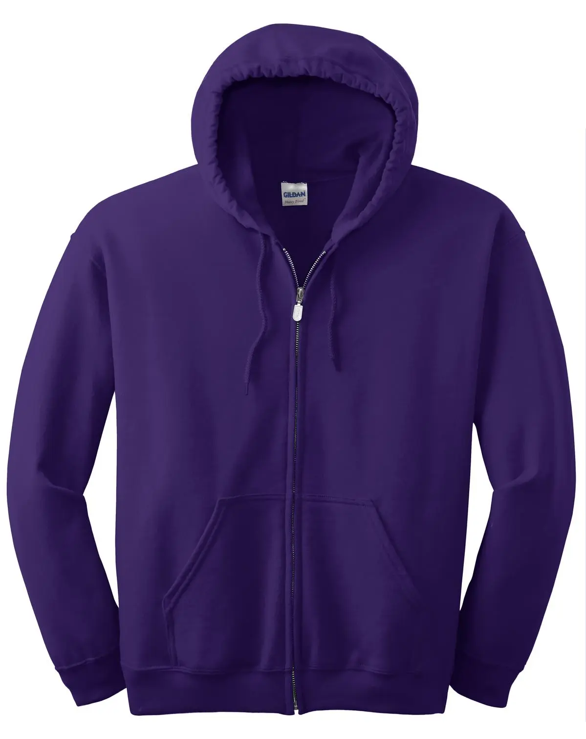 Gildan Men's Heavy BlendFull-Zip Hooded Sweatshirt 18600 2 Of 2 - Image 18