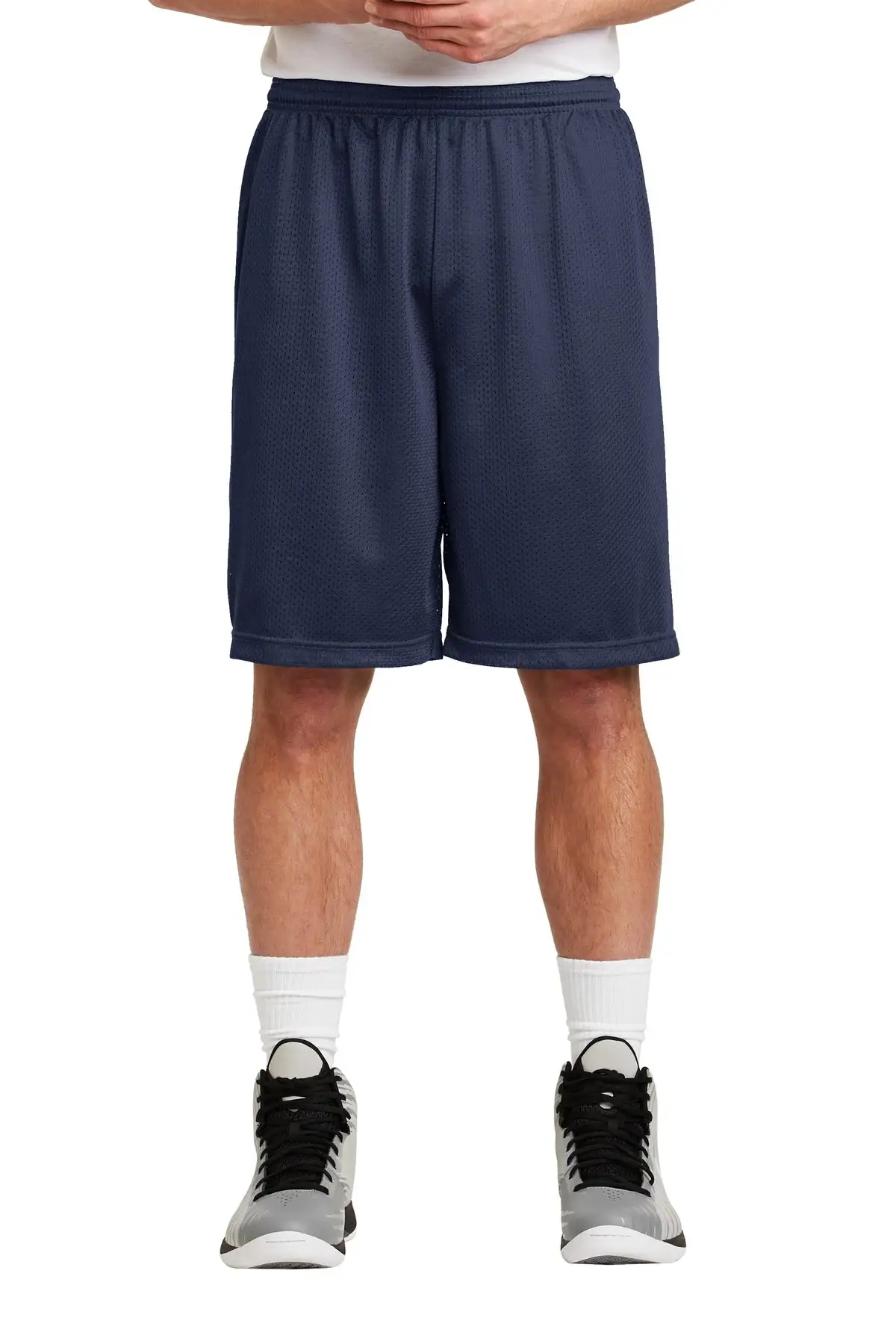 Sport-Tek Men's Long PosiCharge Classic Mesh Short - Image 30